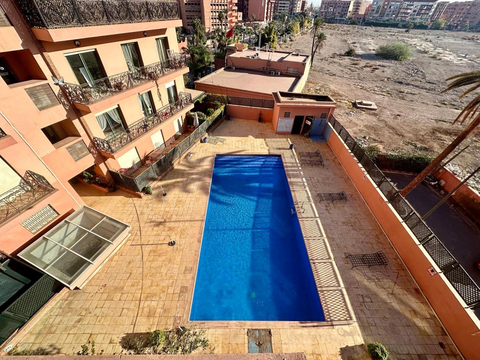 Appartement Majorelle House Vicino Ai Giardini Vista Splendida à Marrakesh Extérieur photo