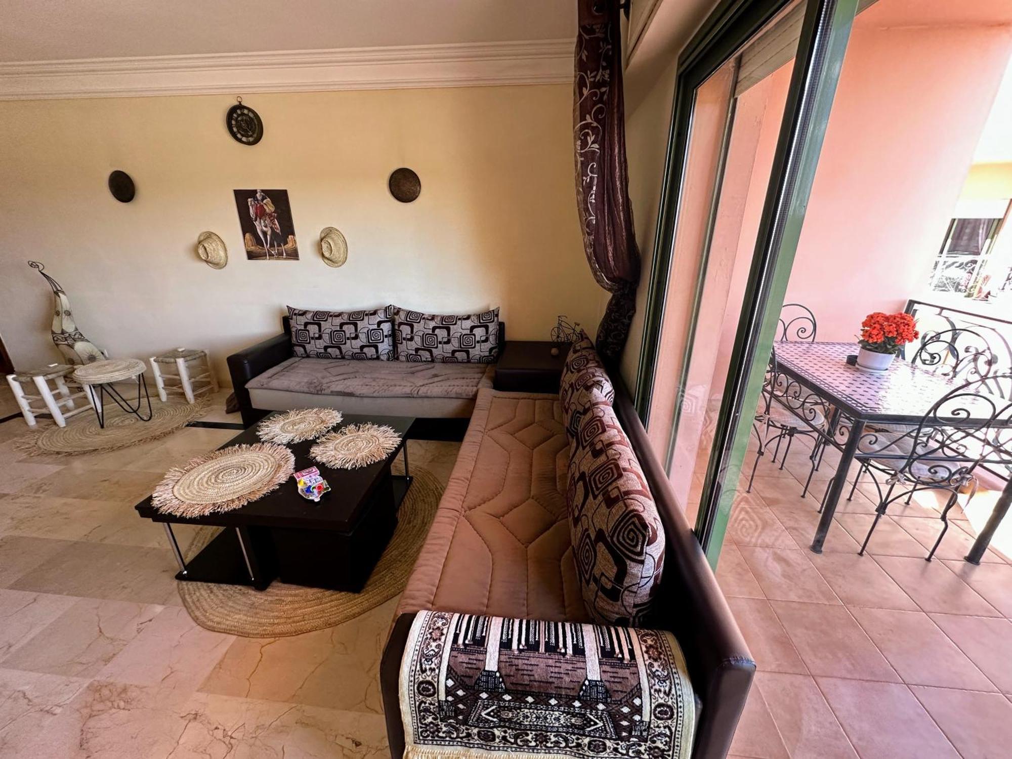 Appartement Majorelle House Vicino Ai Giardini Vista Splendida à Marrakesh Extérieur photo