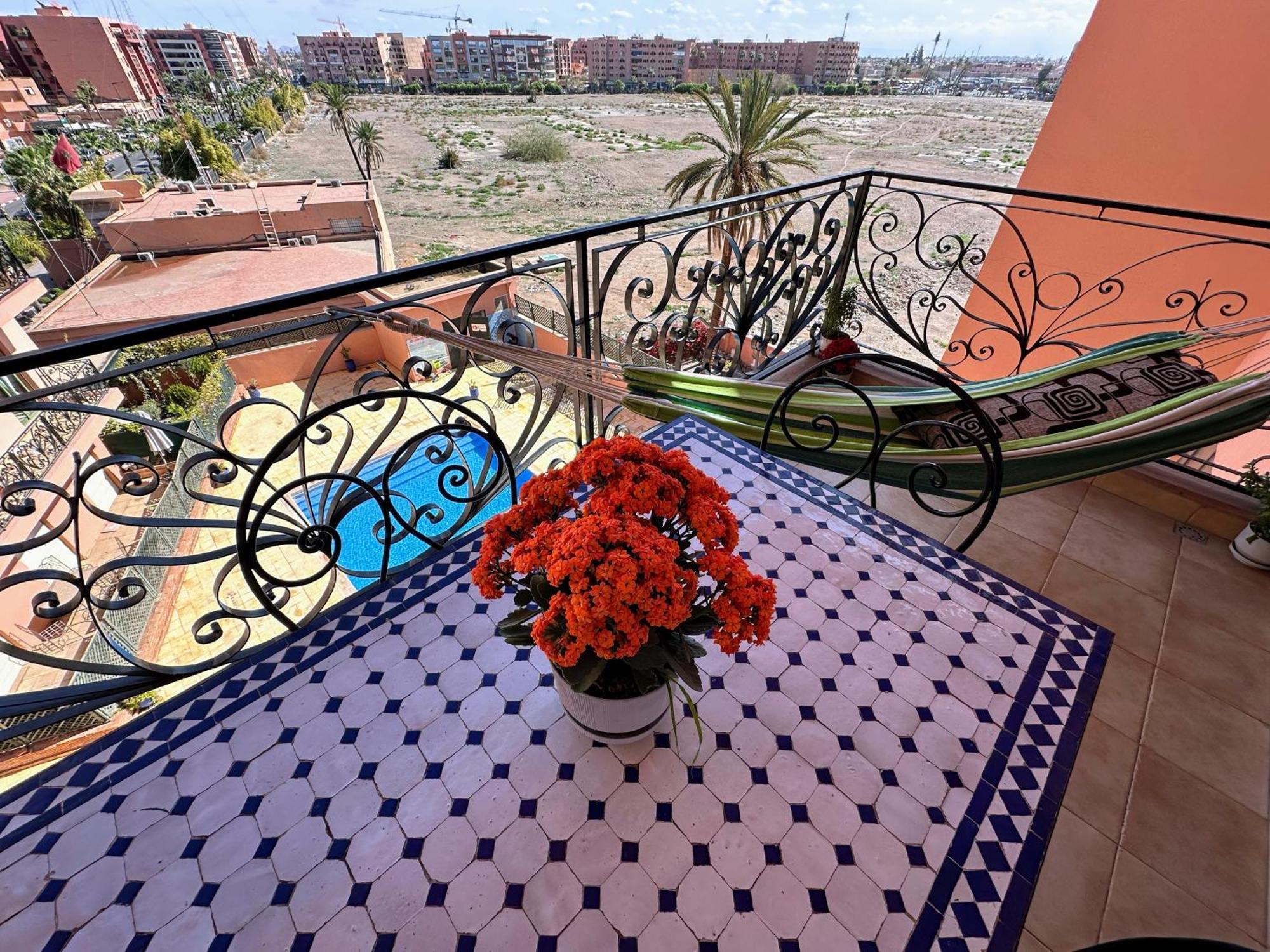 Appartement Majorelle House Vicino Ai Giardini Vista Splendida à Marrakesh Extérieur photo