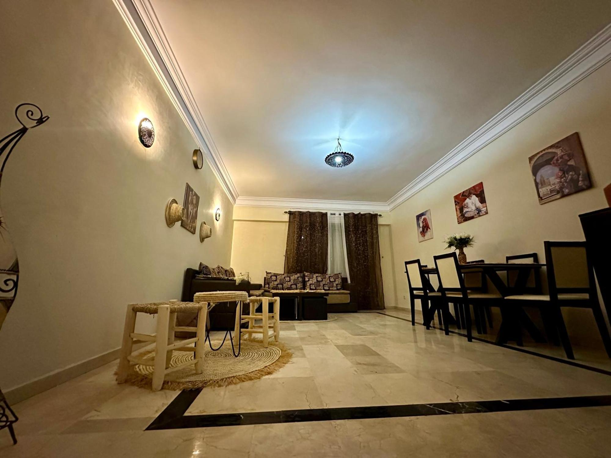 Appartement Majorelle House Vicino Ai Giardini Vista Splendida à Marrakesh Extérieur photo